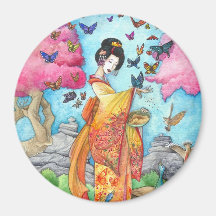 Summer Maiko, Large Magnet