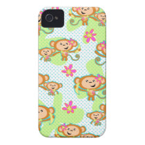 Summer Monkeys iphone 4 Case