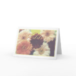 Summer Morning Wedding Shower Daisy Greeting Card