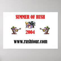 Summer Of RUSH 2004 Posters