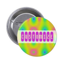Summer of Tie Dyeing Pinback Button