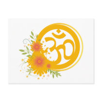 Summer Om Symbol Post Card