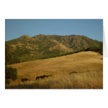 Summer on Mt. Diablo, CA Card