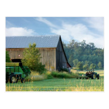 Summer on the Farm Post Card