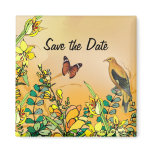 Summer Paradise Save The Date Fridge Magnets