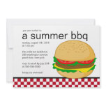 Summer Party BBQ Invitation