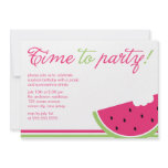 Summer Party Invitations
