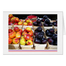 summer plums card
