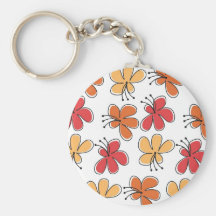 summer rain keychain