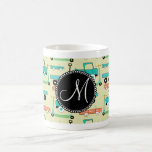 Summer Retro Wheels Scooters Cars Wagons Trucks Mug