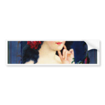 SUMMER ROSE.jpg Bumper Sticker
