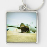 Summer Sand Box Fun 01 Keychain