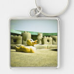 Summer Sand Box Fun 05 Keychain