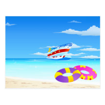 Summer Seaside Post Cards
