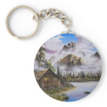 Summer Solitude Oil painting by David Paul keychains