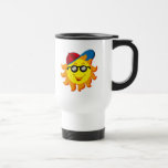 Summer Sun in Ballcap & Sunglasses Coffee Mug