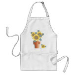 SUMMER SUNFLOWERS by SHARON SHARPE Apron
