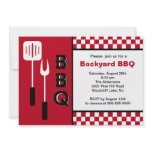 Summer Time Backyard BBQ Invitation