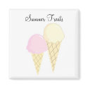 Summer Treats magnets