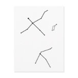 Summer Triangle Asterism Postcard