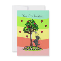 Summer Water Fun Black Labrador Cartoon
