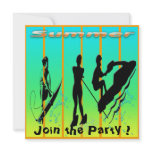 Summer - Water Sports Invitation