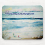 summerbeachwatercolor, Brothers and sisters,thi... mousepads