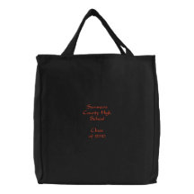 Summers County High School            Class of ... Canvas Bag