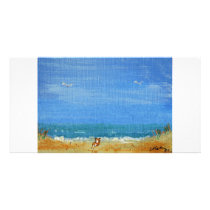 SUMMERS GONE PHOTO GREETING CARD