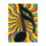 Summertime Semiquaver - 16th note music symbol Postcard