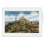 Summit House, Fire Observers Tower View Greeting Card