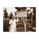 Summit of Sierra Nevada Postcard