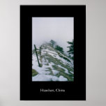 Summit Temple in Mist posters