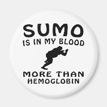 Sumo Design Refrigerator Magnet