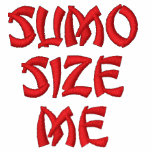 Sumo Size Me/Buffet Warrior Embroidered Shirt embroidered shirts