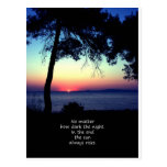 Sun Always Rises Postcard