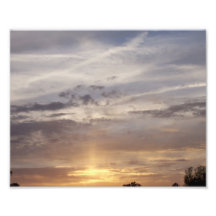 Sun and Clouds Photo Print