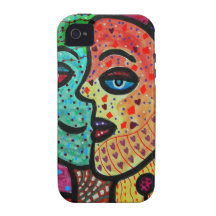SUN AND MOON COUPLE VIBE iPhone 4 CASES
