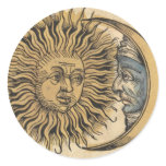 Sun and Moon stickers