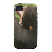 Sun Bear with Mouth Open Case-Mate iPhone 4 Case