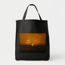 Sun Behind Clouds Bag