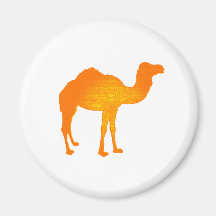 Sun Camel Fridge Magnets