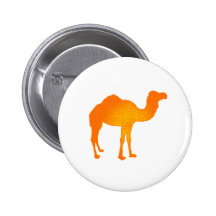 Sun Camel Pinback Button