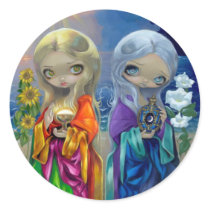 "Sun Child and Moon Child" Sticker
