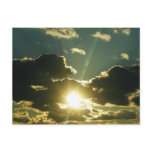 Sun Coming Out of the Clouds postcards