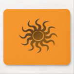 Sun design mousepads