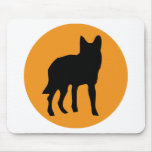 sun dog wolf icon mouse mats