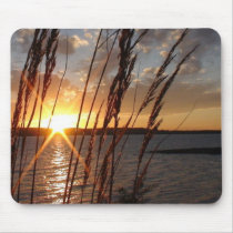 Sun Down at the Lake Mouse Mat