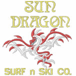 Sun Dragon Surf n ski embroidered shirts