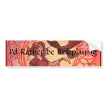 Sun Elf Bumper Sticker